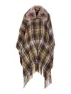 Moncler Logo Cape In Multi