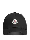 Moncler Logo-patch Baseball Cap In Transparent