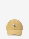 Moncler Cappello Da Baseball Con Logo In Gold