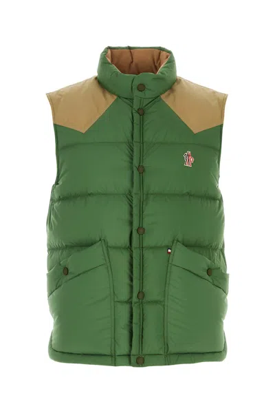 Moncler Cappotto-3 Nd  Male In Green