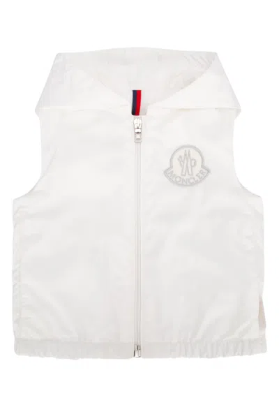 Moncler Kids' Cappotto In White
