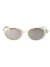 Moncler Matte Butter Injectate Sunglasses In Gray