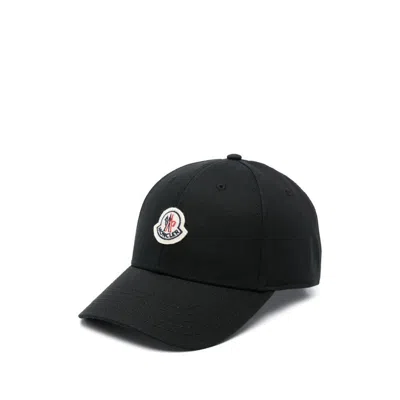 Moncler Caps In Black