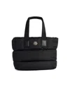 Moncler 'carado' Black Nylon Bag In Black