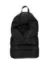 Moncler Caradoc Backpack Adjustable Straps Front Pocket In Red