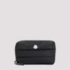 Moncler Black Fabric Caradoc Beauty Case In Black