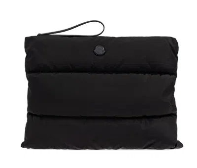 Moncler Caradoc Laptop Case Padded Design Strap In Black