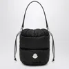 Moncler Caradoc Padded Bucket Bag In Black