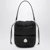 Moncler Caradoc Padded Bucket Bag In Black