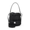 Moncler Caradoc Black Polyamide Shoulder Bag In Black