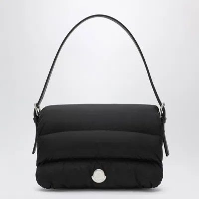 Moncler Caradoc Black Shoulder Bag In Nylon