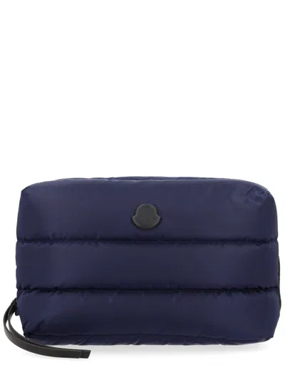 Moncler Caradoc Beauty Case In Blue