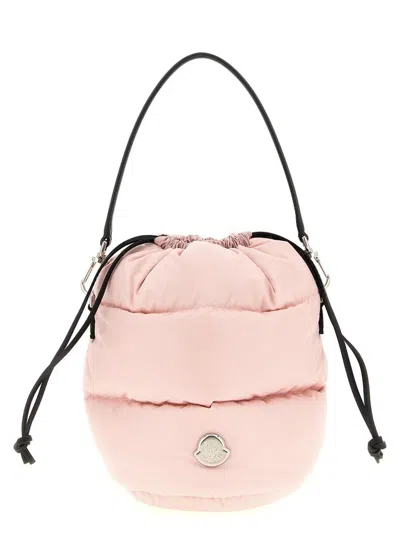 Moncler 'caradoc' Bucket Bag In Pink