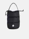 Moncler 'caradoc' Bucket Bag In Black Polyamide