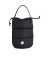 Moncler 'caradoc' Bucket Bag In Black Polyamide In Black