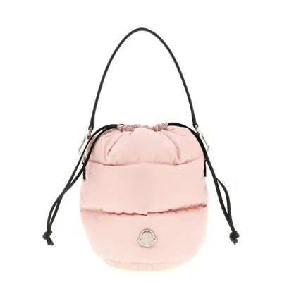 Moncler Caradoc Bucket Bag In Pink