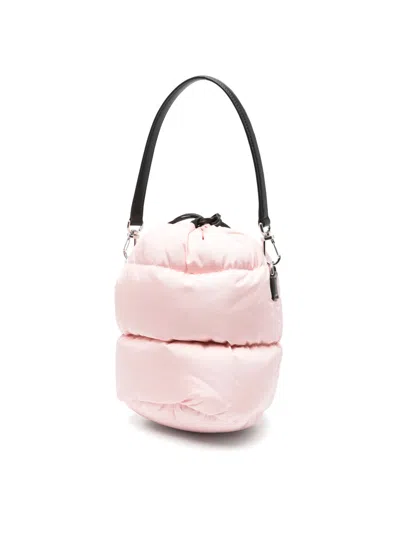 Moncler Caradoc Bucket Bag In Pink