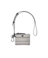 Moncler Caradoc Quilted Card Holder In Gray