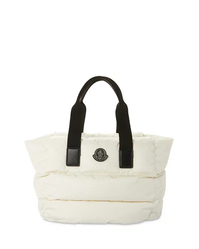 Moncler Caradoc Down Padded Tote In White
