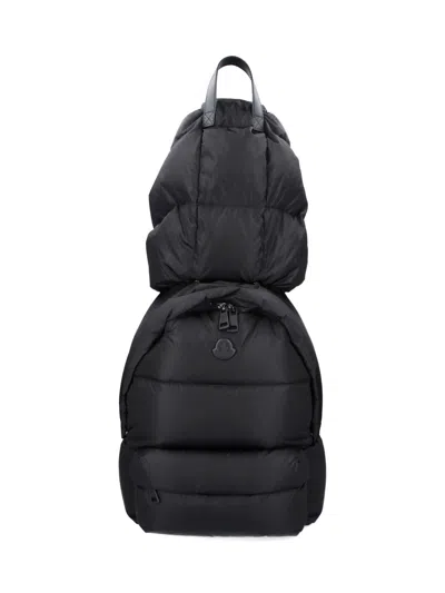 Moncler 'caradoc' Hooded Backpack In Black
