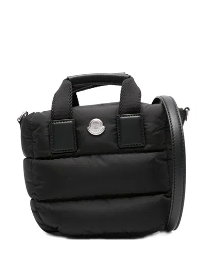 Moncler Caradoc Micro Tote Bag In Black