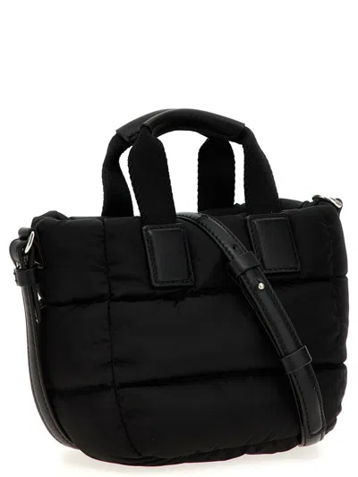 Moncler Caradoc Micro Tote Bag In Black
