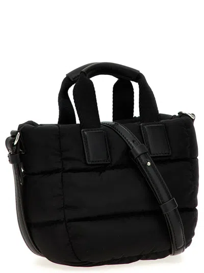 Moncler Caradoc Micro Tote Bag In Black