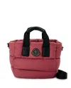 Moncler Micro Caradoc Crossbody Bag In Pink