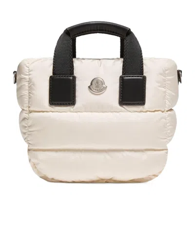 Moncler Caradoc Micro Tote Bag In White