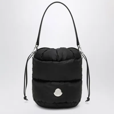 Moncler Caradoc Mini Bucket Bag In Black