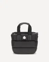 Moncler Borsa A Mano Caradoc Mini In Tessuto Nero Donna In Black