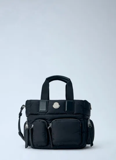 Moncler Caradoc Multi-pocket Tote Bag In Black