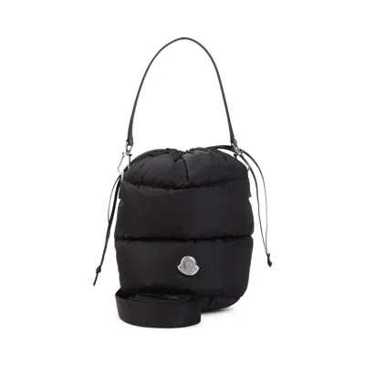 Moncler Caradoc Padded Bucket Bag In Pattern