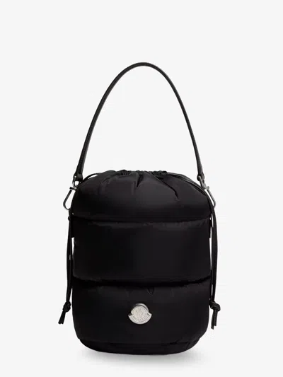 Moncler Caradoc Nylon Bucket Bag In Black