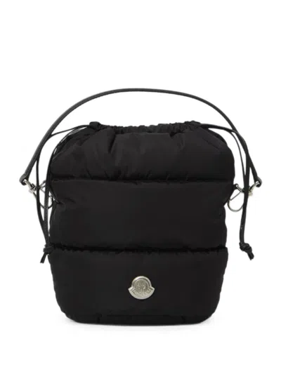 Moncler Caradoc Nylon Shoulder Bag In Black