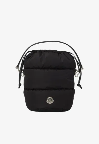 Moncler Caradoc Padded Baguette Bag In Black
