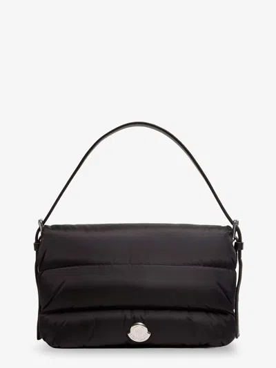 Moncler Caradoc Padded Nylon Shoulder Bag In Black