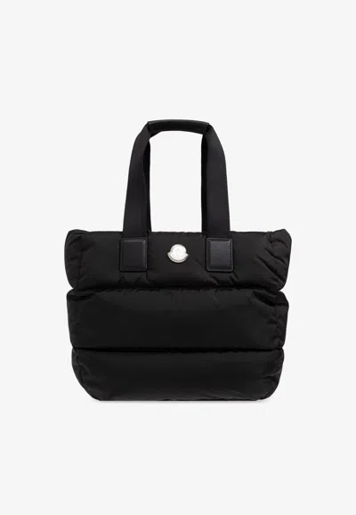 Moncler Caradoc Padded Shoulder Bag In Black