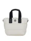 Moncler Caradoc Padded Top-handle Shoulder Bag In Gray