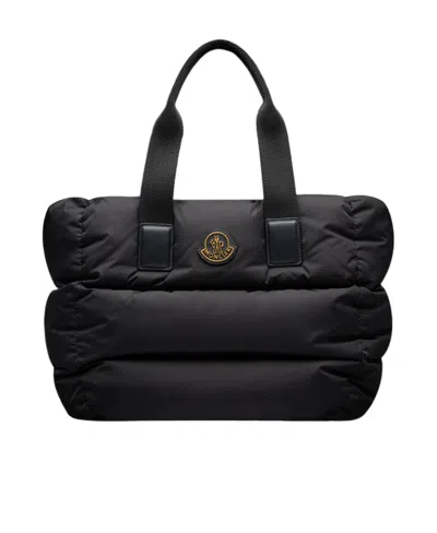 Moncler Caradoc Padded Tote Bag In Black