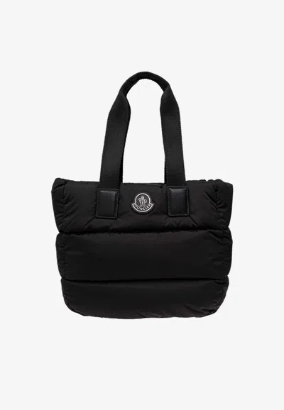 Moncler Caradoc Padded Tote Bag In Black