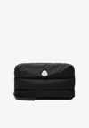 Moncler Caradoc Padded Zip-up Pouch In Black