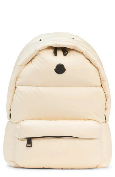 Moncler Caradoc Puffer Backpack In White