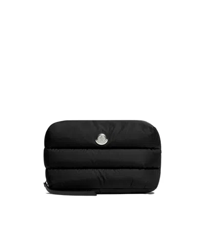 Moncler Caradoc Quilted Beauty Case In Black