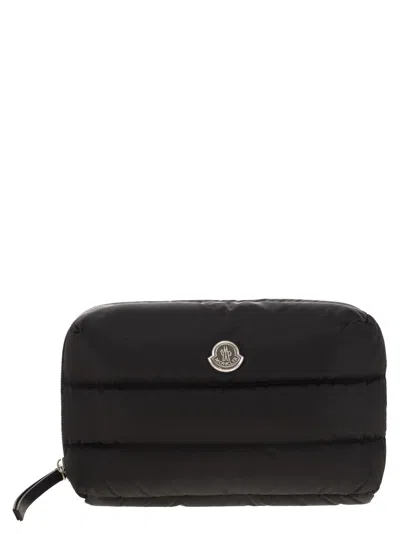 Moncler Caradoc - Quilted Beauty Case In Black