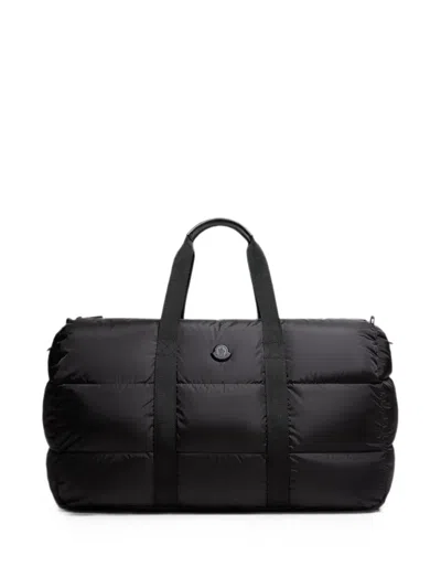 Moncler Caradoc Quilted Holdall In Black