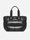 MONCLER MONCLER CARADOC QUILTED NYLON TOTE BAG