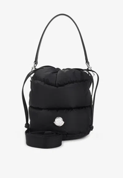 Moncler Caradoc Quilted Shoulder Bag In Black