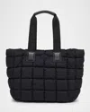 Moncler Caradoc Quilted Tote Bag In Black