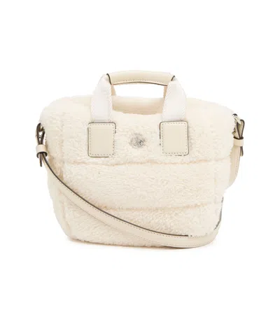 Moncler Caradoc Shoulder Bag In Ivory